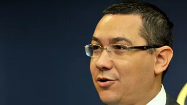 Ponta: Dacă se reface USL, una din funcţii-preşedinte sau premier-va fi a PSD, iar una va fi a PNL