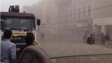 O explozie a cauzat prăbușirea parțială a unei clădiri în Viena: O persoană a murit, iar 13 au fost spitalizare