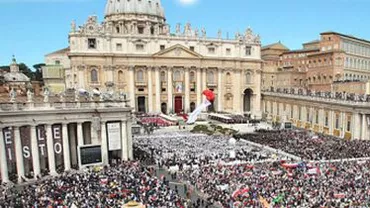Papa Francisc i-a declarat sfinți pe Ioan al XXIII-lea și Ioan Paul al II-lea