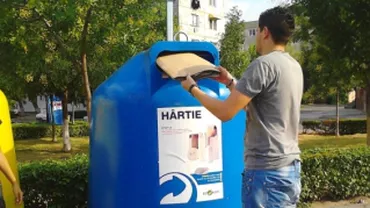 Elevii din Sectorul 1 învaţă cum să aibă un oraş curat prin colectarea selectivă a deşeurilor