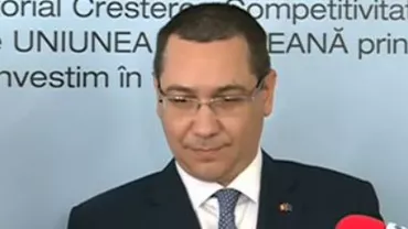 Victor Ponta: Nu pot contrasemna decorarea unora care au gestionat greşit bani publici şi au opinii fasciste (VIDEO)