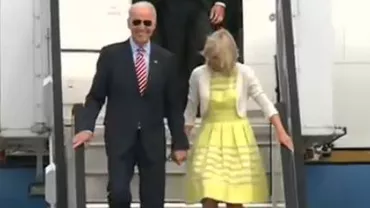 Vicepreședintele Statelor Unite, Joe Biden, a ajuns în România (VIDEO)