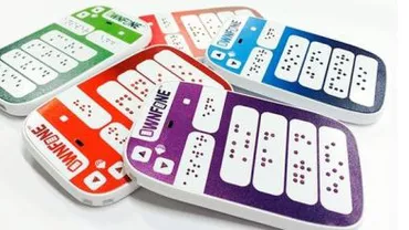 A fost lansat primul telefon mobil dedicat nevăzătorilor: Tastatura telefonului folosește alfabetul Braille