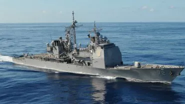 Crucişătorul american USS Vela Gulf va intra vineri în Marea Neagră