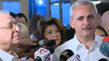 Dragnea și Iliescu, despre exit-poll-uri: Cetățenii au taxat greșeala PNL de a ieși din USL. Este eşecul lui Antonescu - să demisioneze (VIDEO)