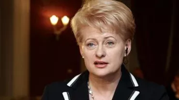 Dalia Grybauskaite a câștigat un al doilea mandat la președinția Lituaniei cu aproape 58% din voturi