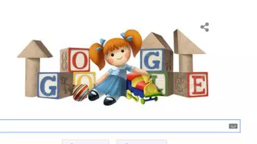 Ziua Internațională a Copilului, sărbătorită de Google printr-un logo special (FOTO)