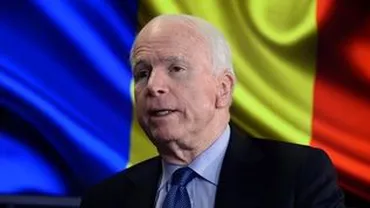 Senatorul american John McCain: „Sincer, ne este jenă că nu avem până în acest moment ambasador la București”