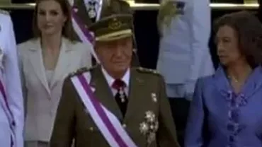 Regele Juan Carlos al Spaniei a luat parte la ultima zi a Forțelor Armate din funcția de șef al statului