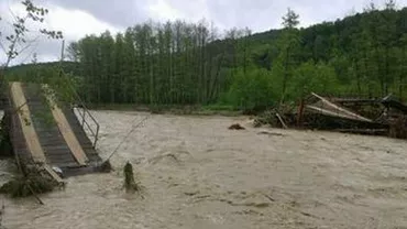 Cod galben de inundații pentru râuri din județul Dâmbovița