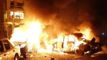 Atac sinucigaș, comis în apropiere de Beirut: 12 persoane au fost rănite