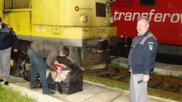 Controlori de tren, săltați pentru contrabandă cu țigări