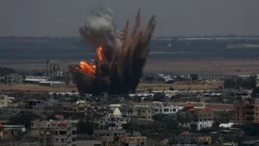 Israelul a efectuat 160 de raiduri aeriene în Fâșia Gaza, ca răspuns la continuarea tirurilor de rachetă