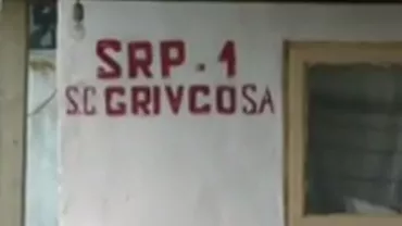 Angajații lui Dan Voiculescu au vopsit pereții Grivco din Giurgiu pentru a face dispărut numele companiei