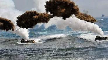 Coreea de Nord a tras aproximativ 100 de obuze către mare, fără să atingă teritoriul sud-coreean