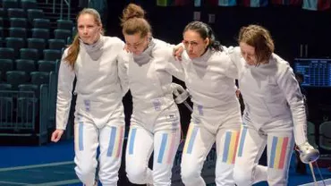 Echipa feminină de spadă a României, calificată în sferturi de finală la CM
