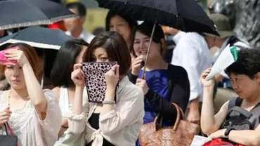 Japonia: Peste 3.000 de persoane au fost spitalizate în ultima săptămână din cauza căldurii