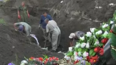 Guvernul ucrainean a descoperit la Slaviansk prima groapă comună cu victime ale rebelilor proruși (VIDEO)