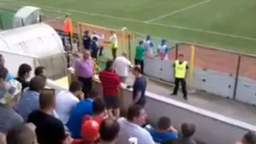 Botoșani: Microbist amendat și interzis pe stadion după ce a aruncat cu o pungă de semințe pe teren (VIDEO)