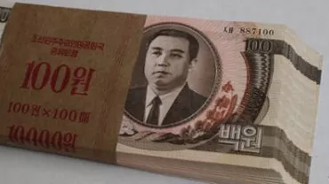 Imaginea fondatorului Coreei de Nord, Kim Il-sung, retrasă de pe bancnota de 5.000 woni