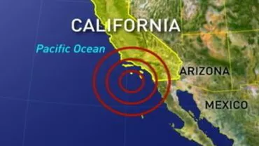 Cutremur cu magnitudinea de moment de 6,0 grade, produs duminică dimineață în statul american California