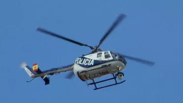 Un elicopter al poliției s-a prăbușit în Spania: Cei trei pasageri de la bord au murit pe loc