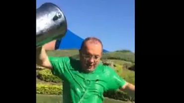 Primarul clujean Emil Boc a acceptat provocarea ALS Ice Bucket (VIDEO)