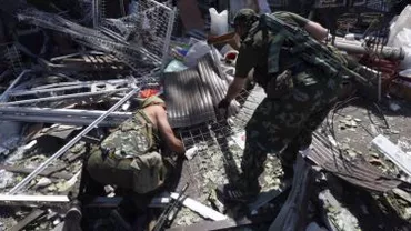 Cel puțin trei persoane au murit în noi confruntări militare, la Donețk