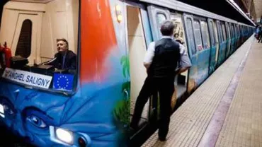 București: Un tânăr a fost strivit de ușile de metrou și târât până la capătul peronului. Acesta intenționează să dea în judecată Metrorex