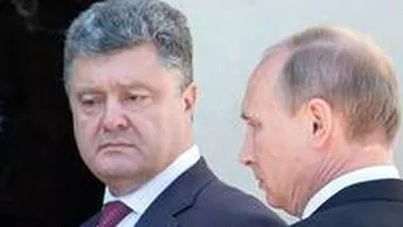 Poroșenko și Putin au discutat telefonic, căzând de acord că armistițiul este ”respectat în mod global”
