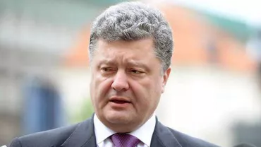 Petro Poroșenko: Conflictul din estul Ucrainei nu poate fi câştigat "doar prin mijloace militare"