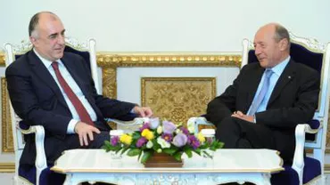Președintele Băsescu l-a primit la Cotroceni pe ministrul azer de Externe, cei doi discutând despre securitatea energetică a celor două state