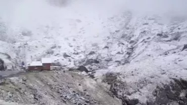 Prima ninsoare din acest sezon, la Bâlea Lac: Specialiștii nu exclud să ningă și în zilele următoare (FOTO)