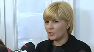 Elena Udrea: Campania prezidențială se va racorda la relația lui Meleșcanu cu candidatul care a fost ofițer acoperit (VIDEO)