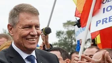 Lansarea lui Klaus Iohannis, sub sloganul ”România lucrului bine făcut”, estimată la sub 50.000 de euro