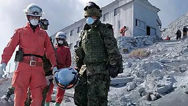 Japonia: 16 persoane sunt date dispărute în continuare, în urma erupției vulcanului Ontake