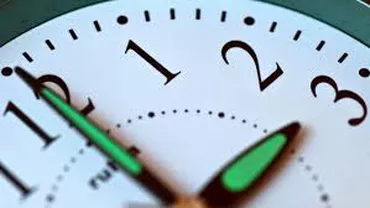 Sâmbătă noaptea trecem la ora de iarnă: Ora 4:00 va deveni ora 3:00