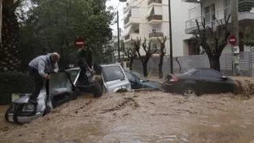 Grecia este afectată de inundații, după trecerea uraganului Gonazalo