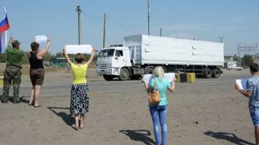 Ucraina: Un nou convoi umanitar rusesc a ajuns la Lugansk și Donețk