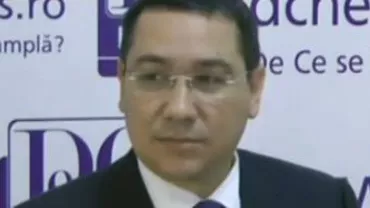 Ponta prezintă marți variantele de premier, dacă va ieși președinte: „Va fi un om cu viziuni de centru - dreapta. Chiar se va reface USL” (VIDEO)