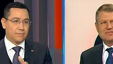 Discuţii aprinse pe tema corupţilor din Parlament, la dezbaterea prezidenţială. Iohannis: „Să respingem legea amnistiei”. Ponta: „Cereți-i lui Roșca să demisioneze” (VIDEO)