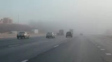 Cod galben de ceață în Dobrogea și în trei județe din sudul țării