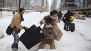 Stare de urgență în New York și Buffalo în urma viscolului: Cel puțin șapte persoane au murit