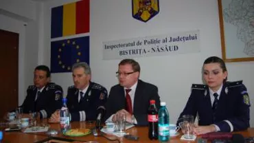 Percheziții DNA la sediul Inspectoratului Județean de Poliție Bistrița-Năsăud