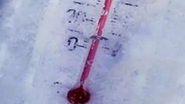 Cea mai scăzută temperatură din acest sezon a fost înregistrată la Miercurea Ciuc, minus 12 grade