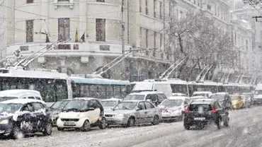 ANM: Lapoviță și ninsoare la sfârșitul săptămânii, inclusiv în București. Va ninge consistent de 1 decembrie