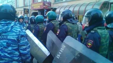 Forțele speciale ruse au fost mobilizate la ambasada Republicii Moldova din Rusia pentru a asigura ordinea