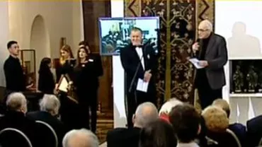 Gala Premiilor Constantin Brâncoveanu: Fundaţia Alexandrion a decernat premii pentru lucrări de excepție în arte, istorie și arhitectură