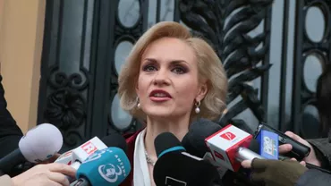 Gabriela Firea: Ideea de a separa funcțiile administrative de cele de partid este una bună și va contribui la eliminarea percepției de baron