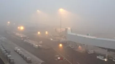 Cod galben de ceață în 20 de județe și Capitală